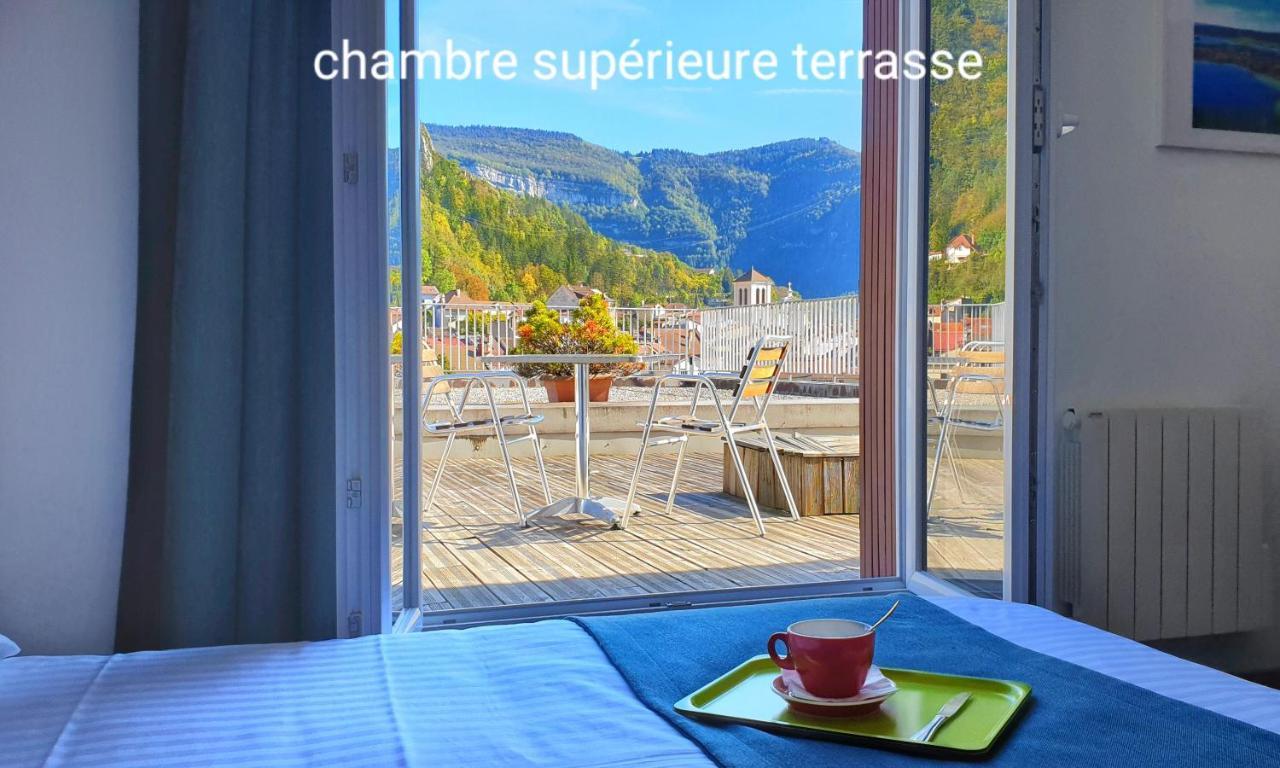Jura Hotel Restaurant Le Panoramic Saint-Claude Exterior foto