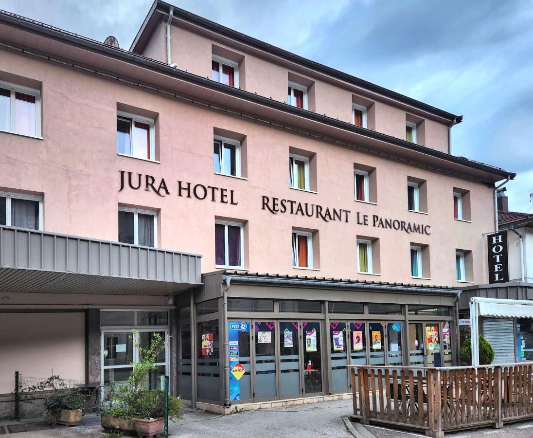Jura Hotel Restaurant Le Panoramic Saint-Claude Exterior foto
